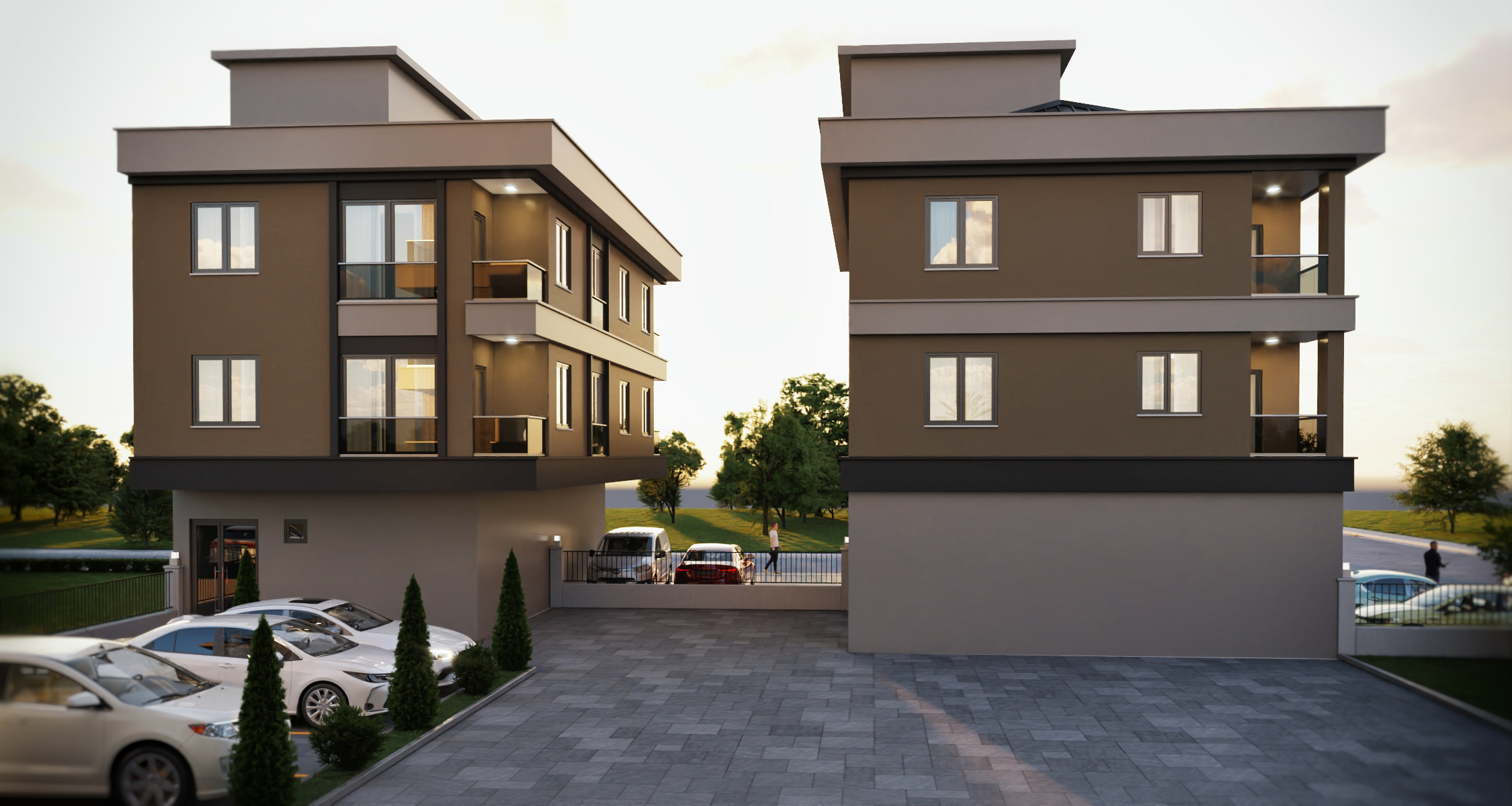 Şanser Şahin'den Ömer Towers'ta Üniversite, Hastane ve Havaalanı Yakını 1+1
