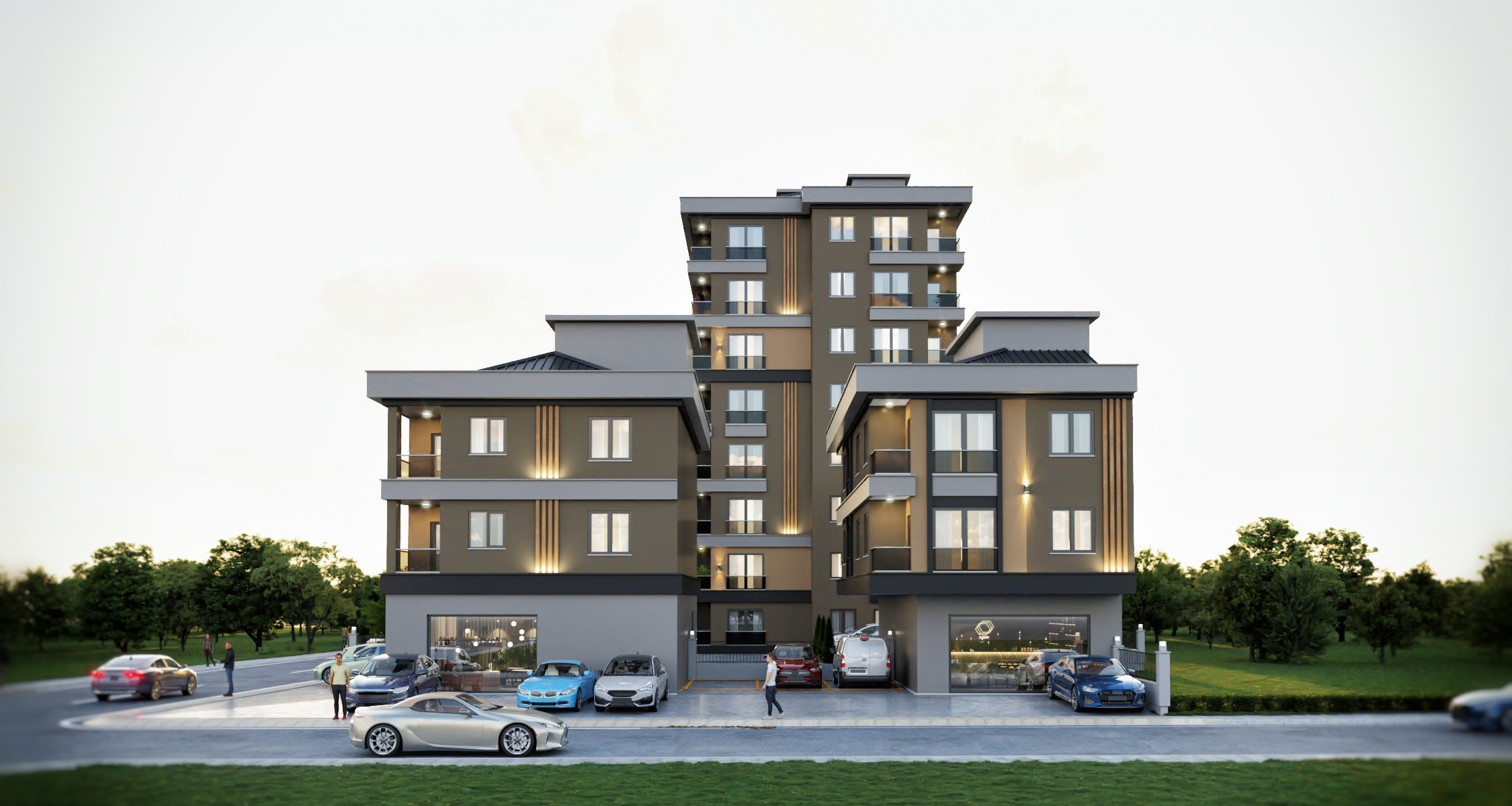 Şanser Şahin'den Ömer Towers'ta Üniversite, Hastane ve Havaalanı Yakını 1+1