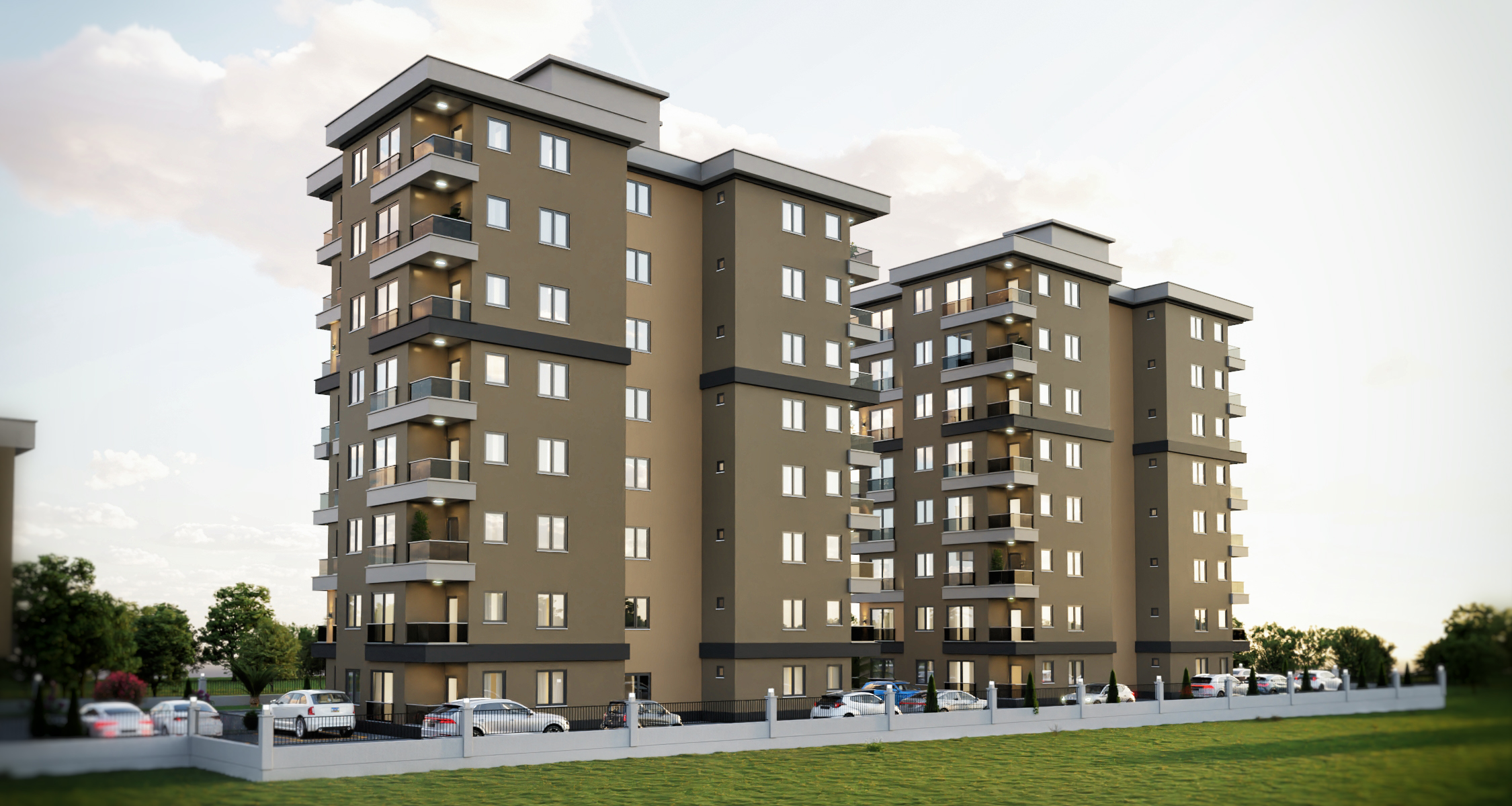 Şanser Şahin'den Ömer Towers'ta Üniversite, Hastane ve Havaalanı Yakını 1+1
